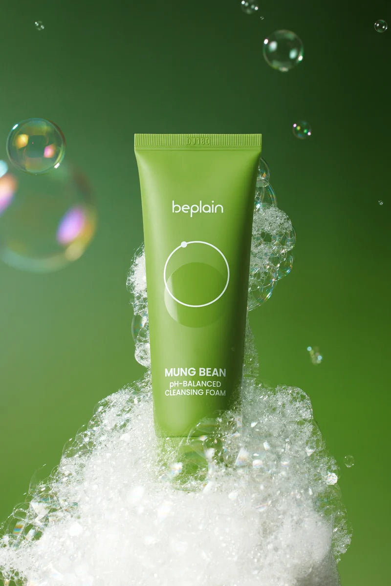 BEPLAIN Mung Bean pH-Balanced Cleansing Foam (80ml)