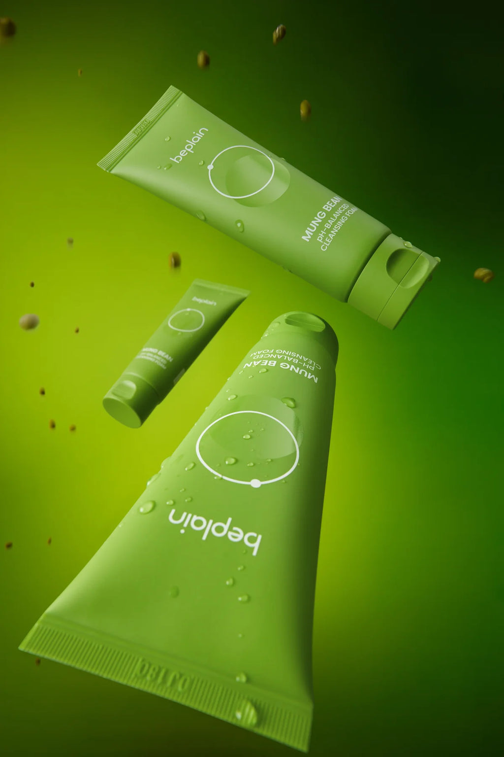 BEPLAIN Mung Bean pH-Balanced Cleansing Foam (80ml)