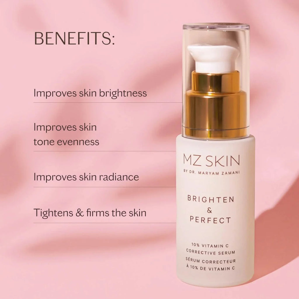 Mz Skin Brighten & Perfect 10% Vitamin C Corrective Serum 30ml
