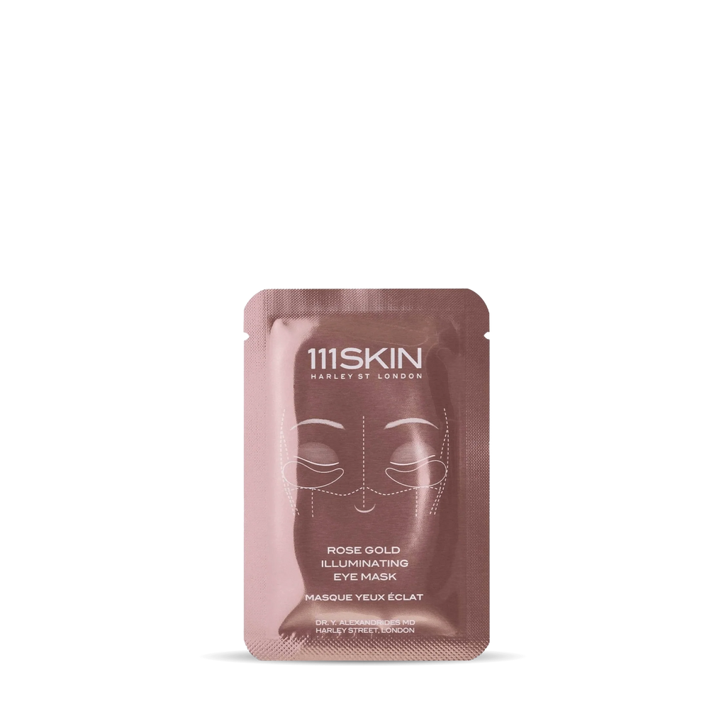 111 Skin Rose Gold Illuminating Eye Mask 8 pairs