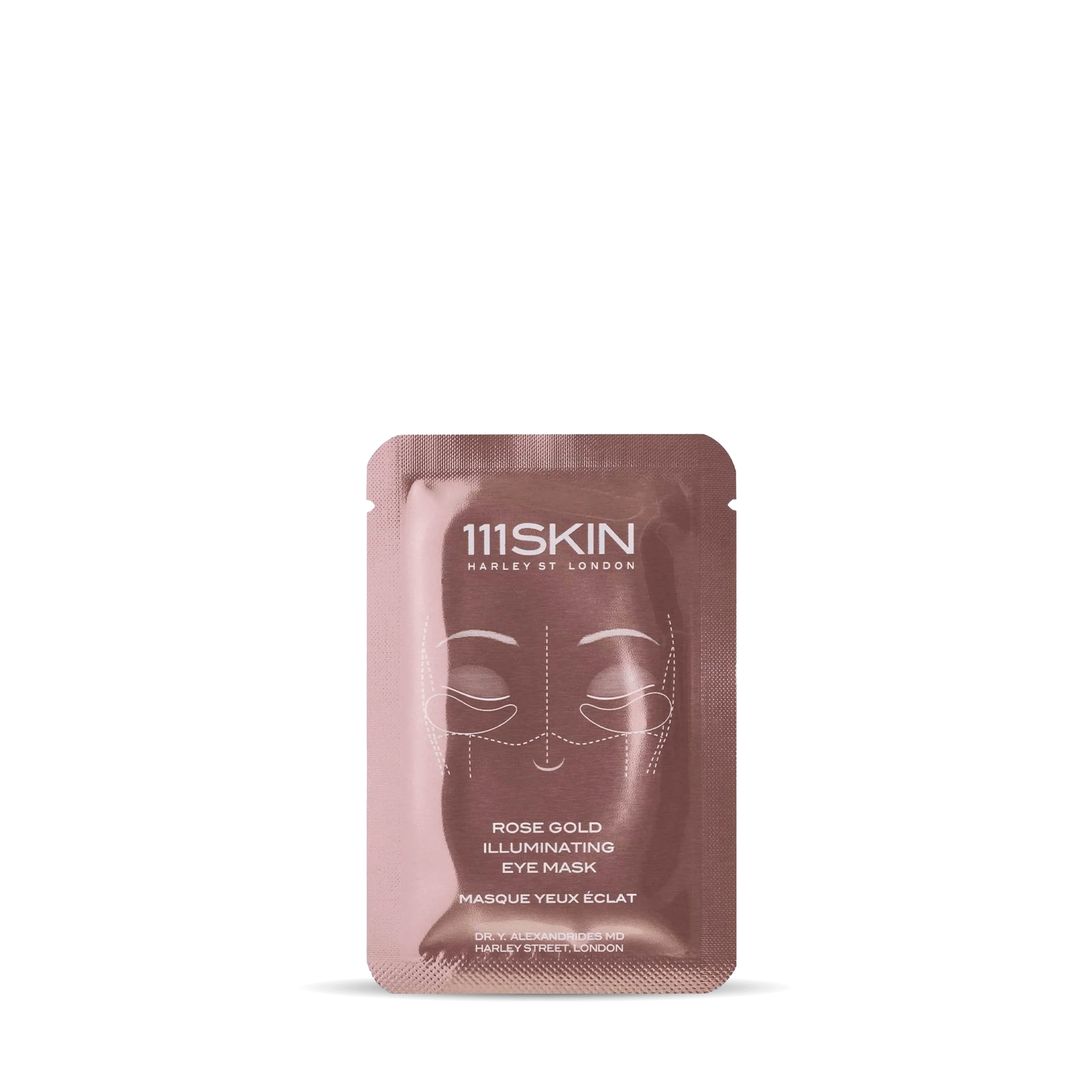 111 Skin Rose Gold Illuminating Eye Mask 8 pairs