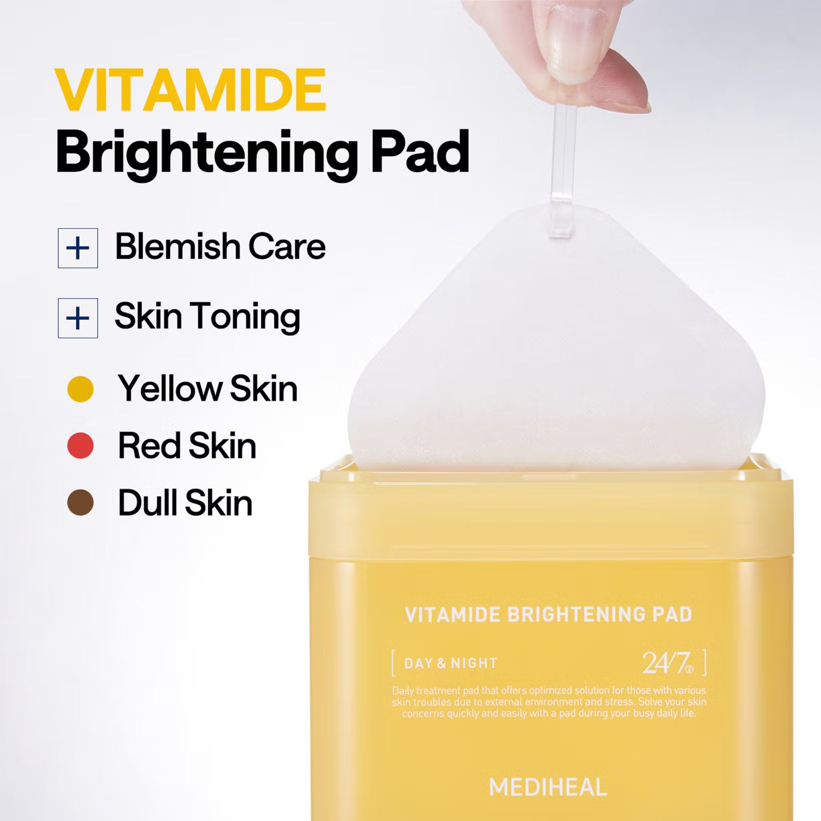 Mediheal Vitamide Brightening Pads 90 Pads